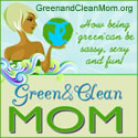 Green and Clean Mom Logo